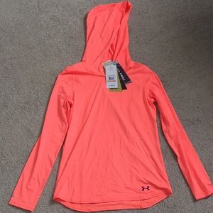 Under Armour hooded quick dry shirt